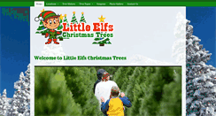 Desktop Screenshot of littleelfschristmastrees.com